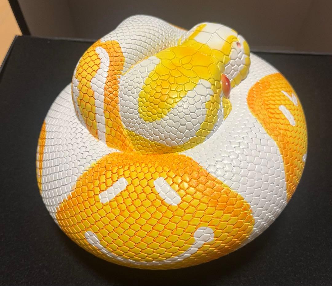 動物の惑星 plus 中国288体限定 ボールパイソン　アルビノ　パンプキン