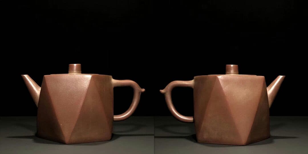 「菱方壺」 楊彭年  清代 紫泥急須   紫砂壷  茶壷 古玩 茶道具 煎茶道具