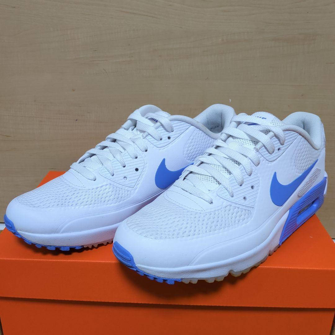 ナイキエアマックス90Gゴルフシューズ27.5センチスパイクレス人気カラー