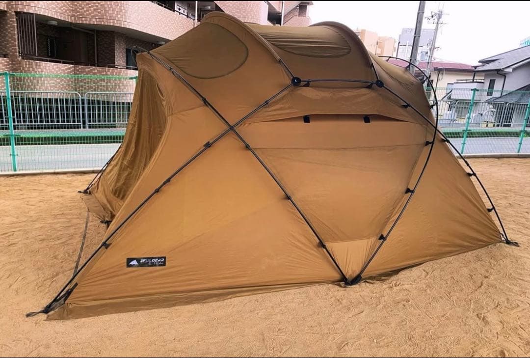 【フルセット】3fulgear beetle16 2.0 大型シェルターテント