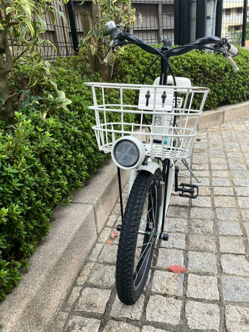 bikke 子供用自転車 ホワイト16インチ補助輪付属