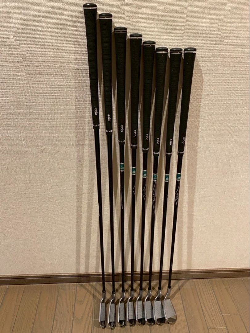 希少 ゼクシオ フォージド アイアン R 8本 ゴルフギャレーヂ組 クラブ調整済