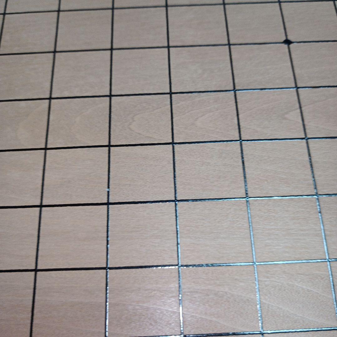 【美品】本格で重厚！碁盤（桂木材、へそあり）＆碁笥（けやき木材）＆碁石ハマグリ