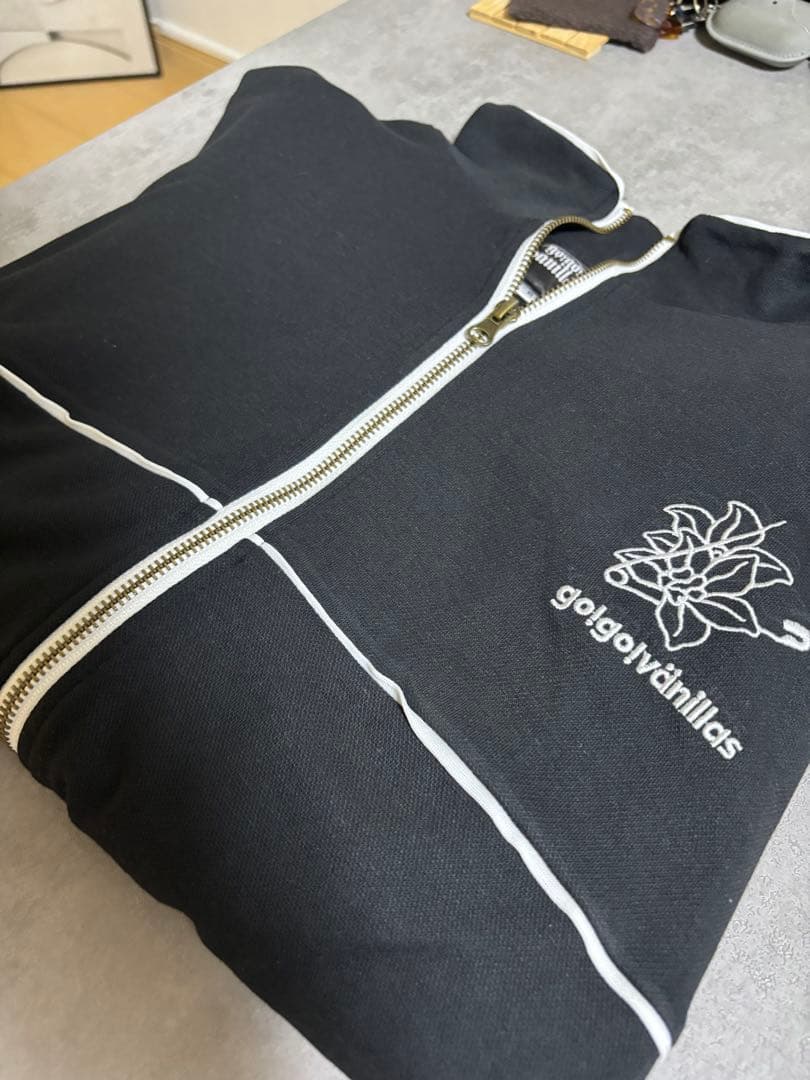 go!go!vanillas トラックジャケット ブラックXLサイズ