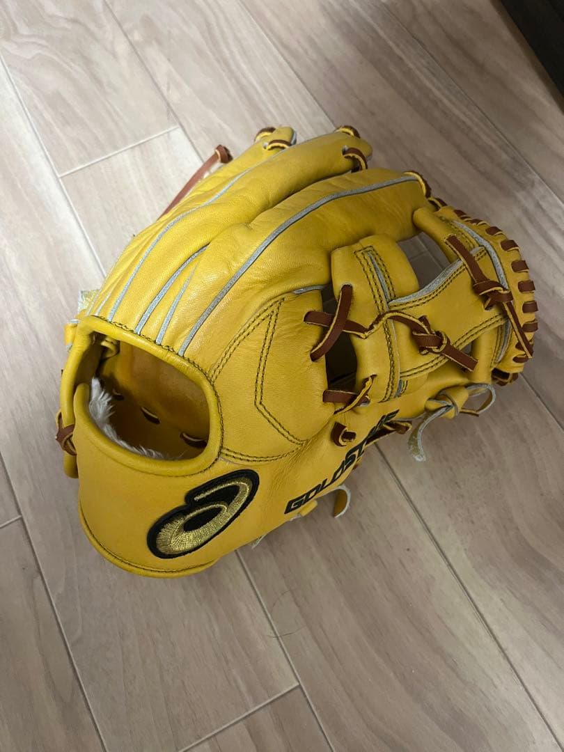 ゴールドステージ 軟式グローブ イエロー