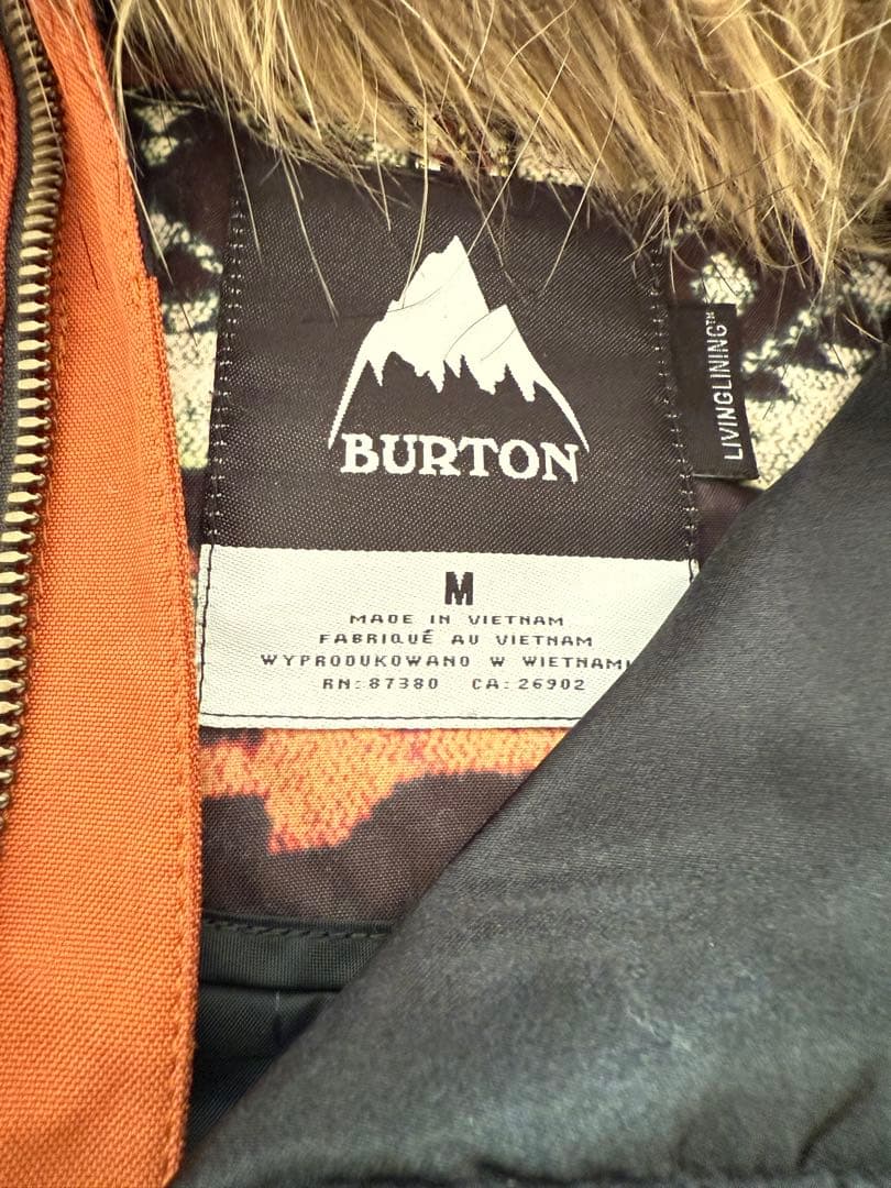 BURTON スノーボードウェア Mサイズ　スノボ