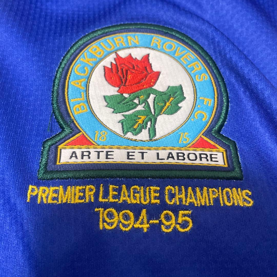 ユニフォーム　ブラックバーン・ローバーズFC シアラー　1994-95 優勝