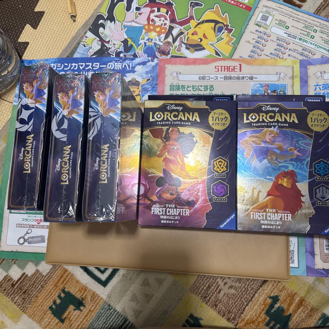 Disney Loracana トレーディングカード BOX 構築済デッキ