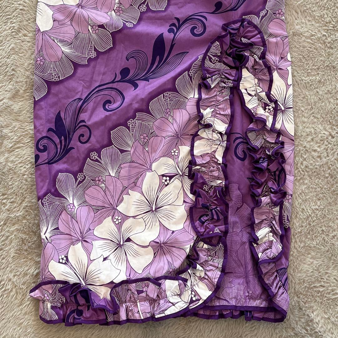  Creations♡ムームー フラドレス フラダンス衣装 S