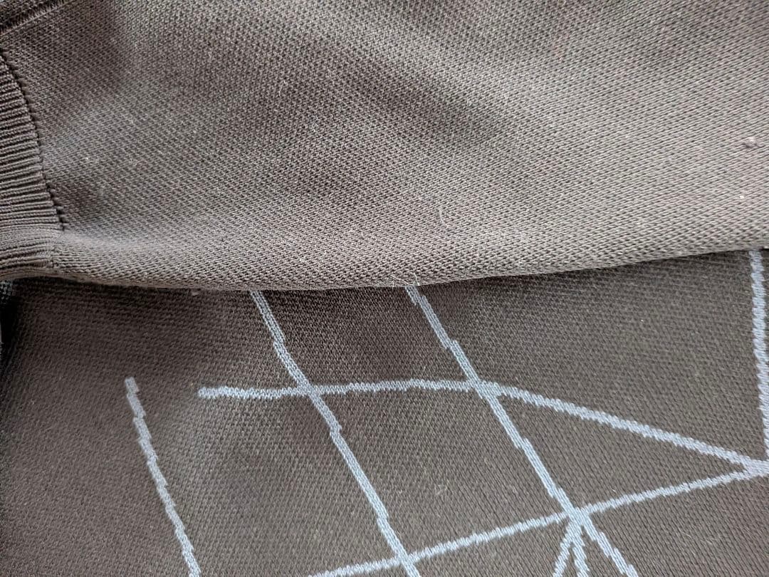 Srixon 幾何学模様 ブラックセーター