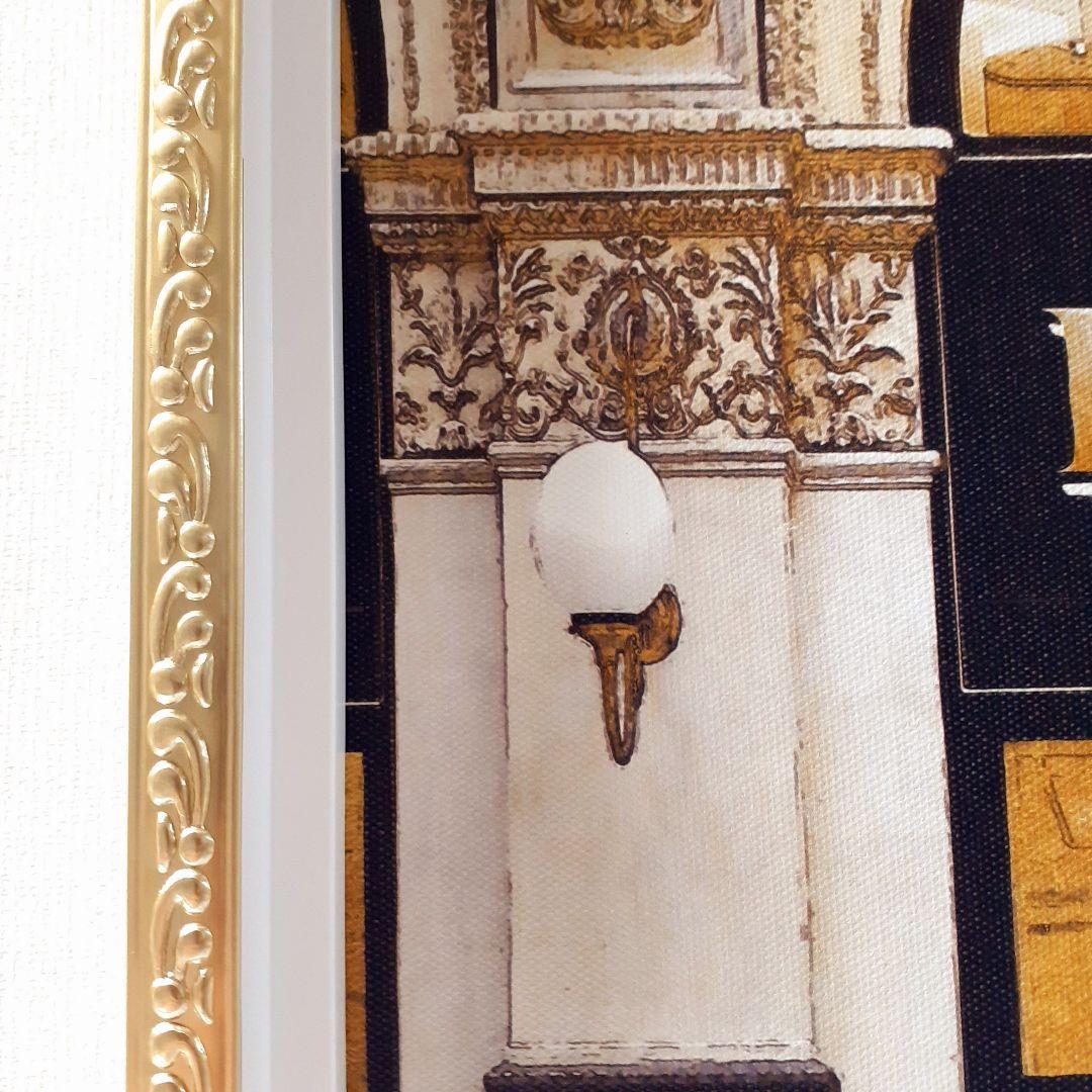 輸入雑貨　オマージュキャンバスアートパネル　『PRADA』　エントランス