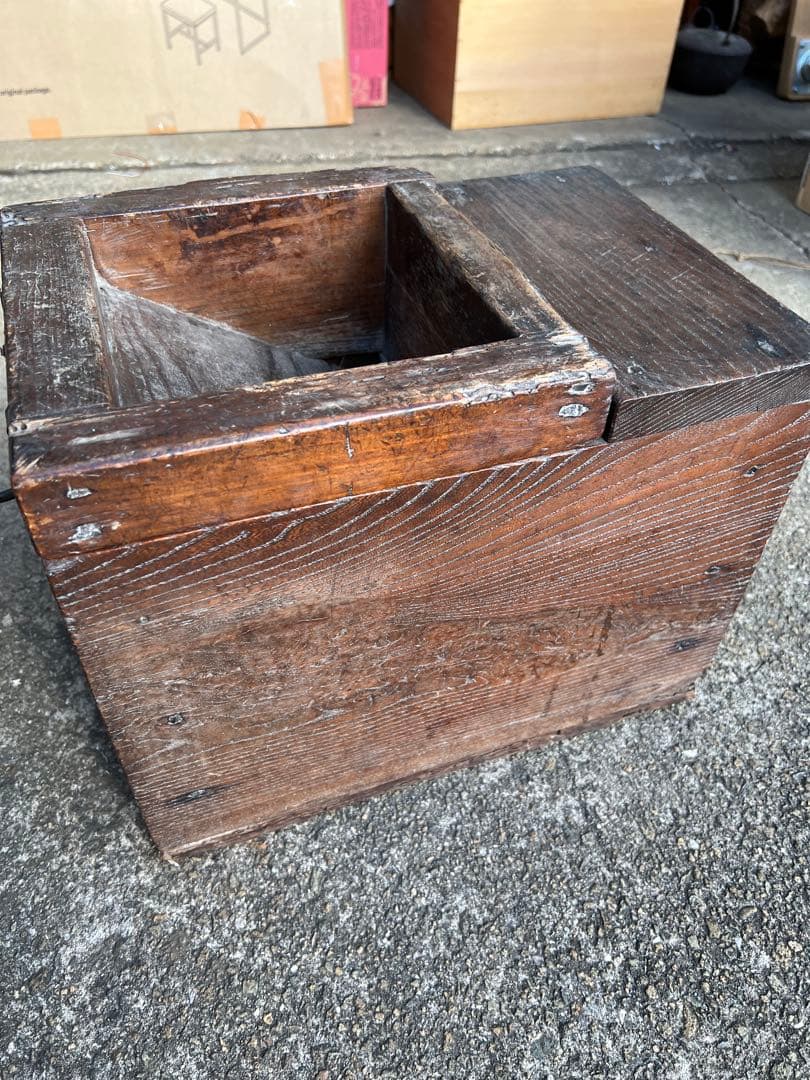 【希少・時代物】銭箱 鍵付き　骨董 古道具 アンティーク