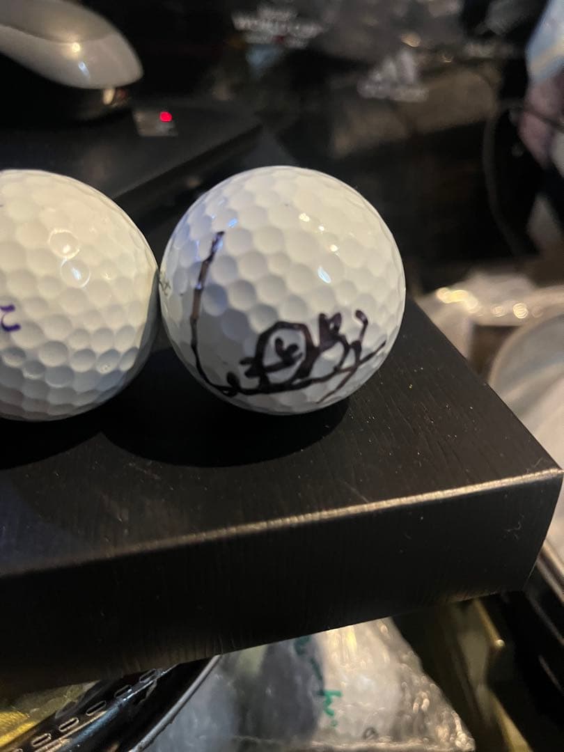 原英莉花選手　実使用球ネームボール　直筆サイン