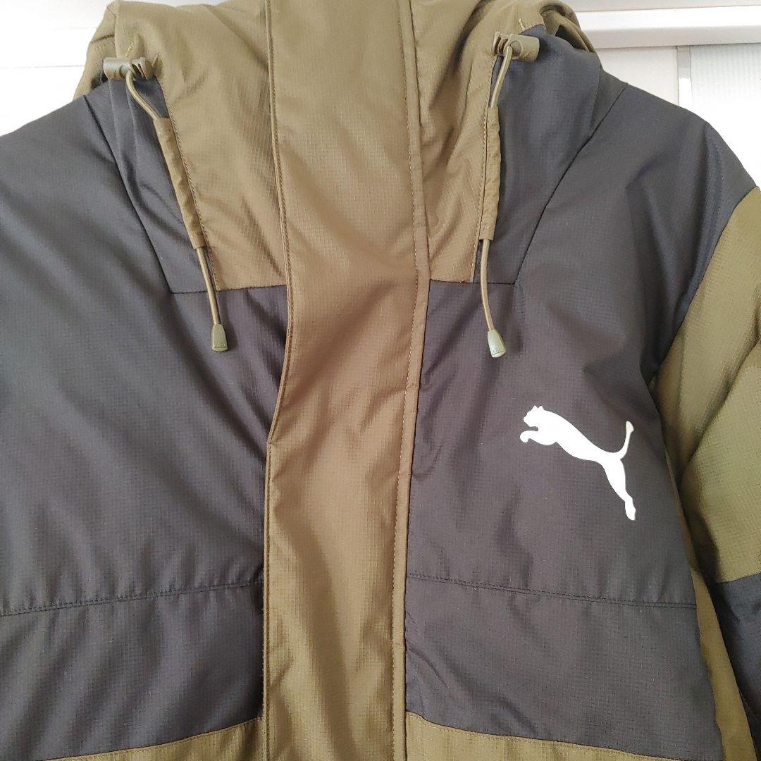 Puma ダウンジャケット オリーブグリーン