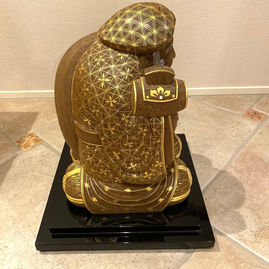 神代杉大黒天　久保田唯心作