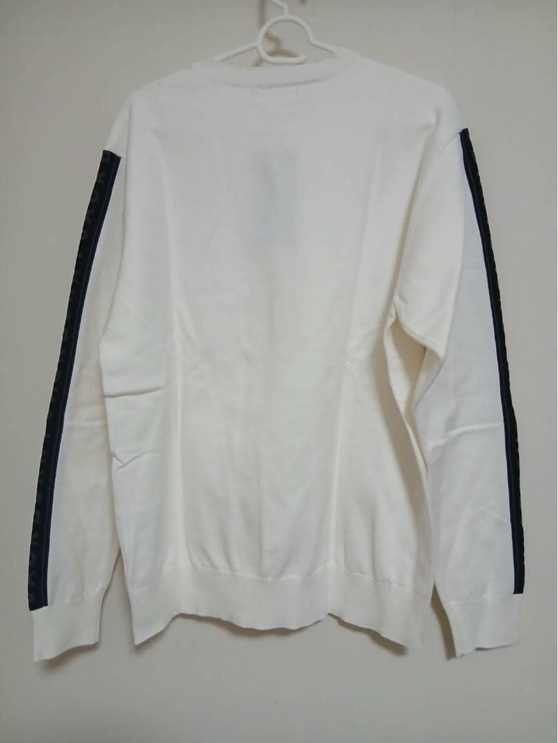 新品Jack Bunnyジャックバニーメンズ長袖クルーネックニットゴルフセーター