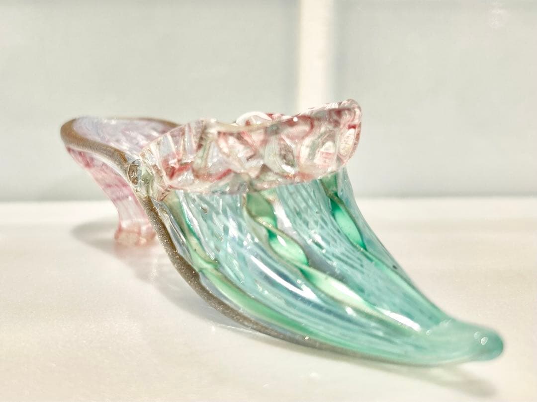 ベネチア ヴェネチアン murano ムラーノ ガラス グラス レース シューズ