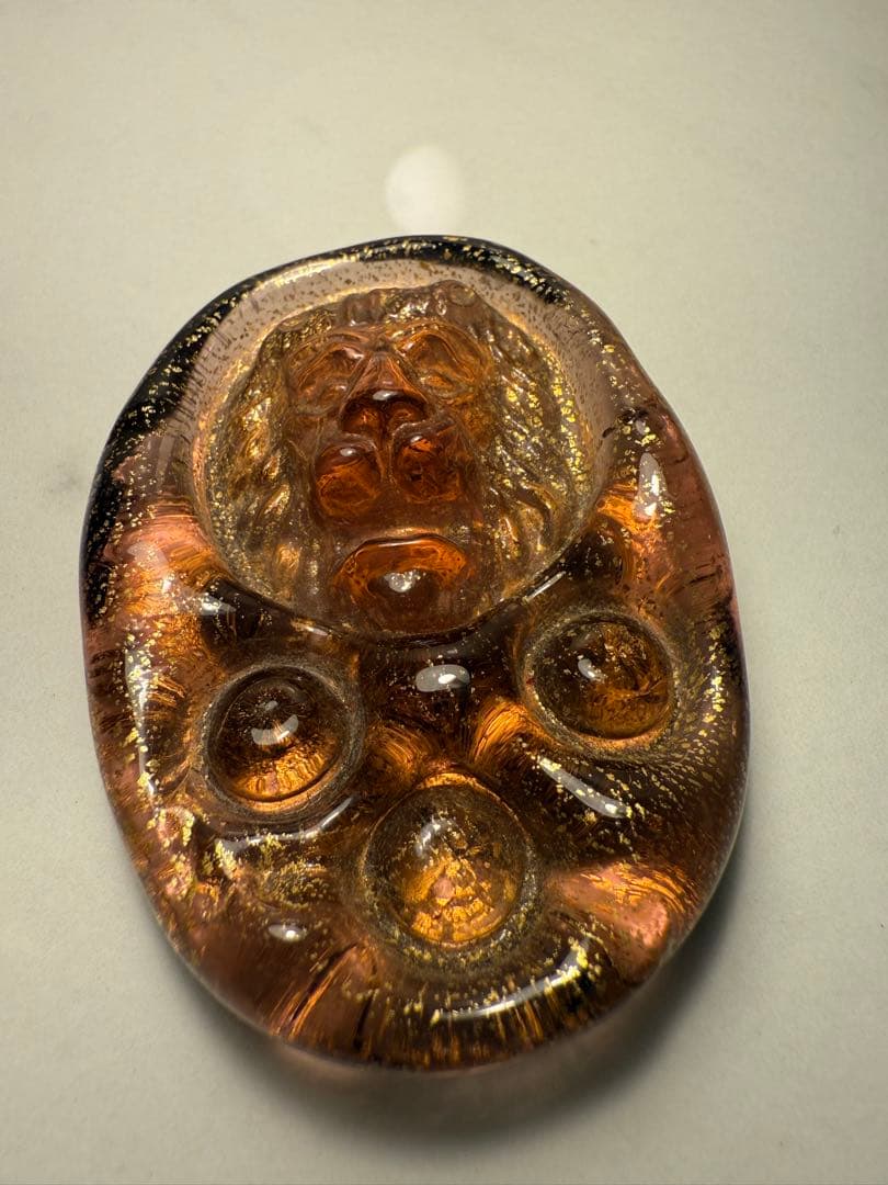 その他 murano glass lion vintage paper weights