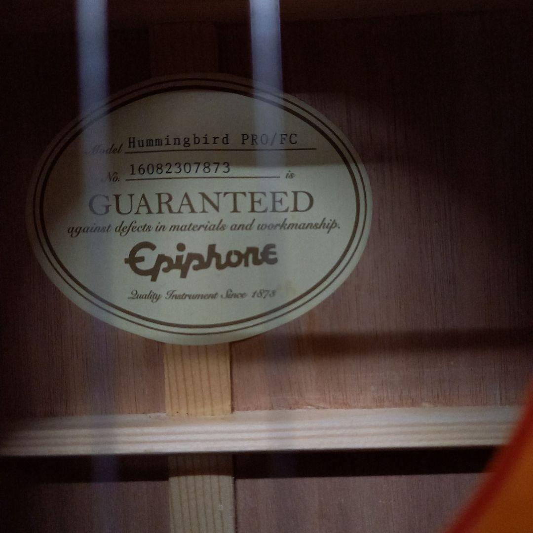 Epiphone エレアコ HUMMING BIRD PRO/FC