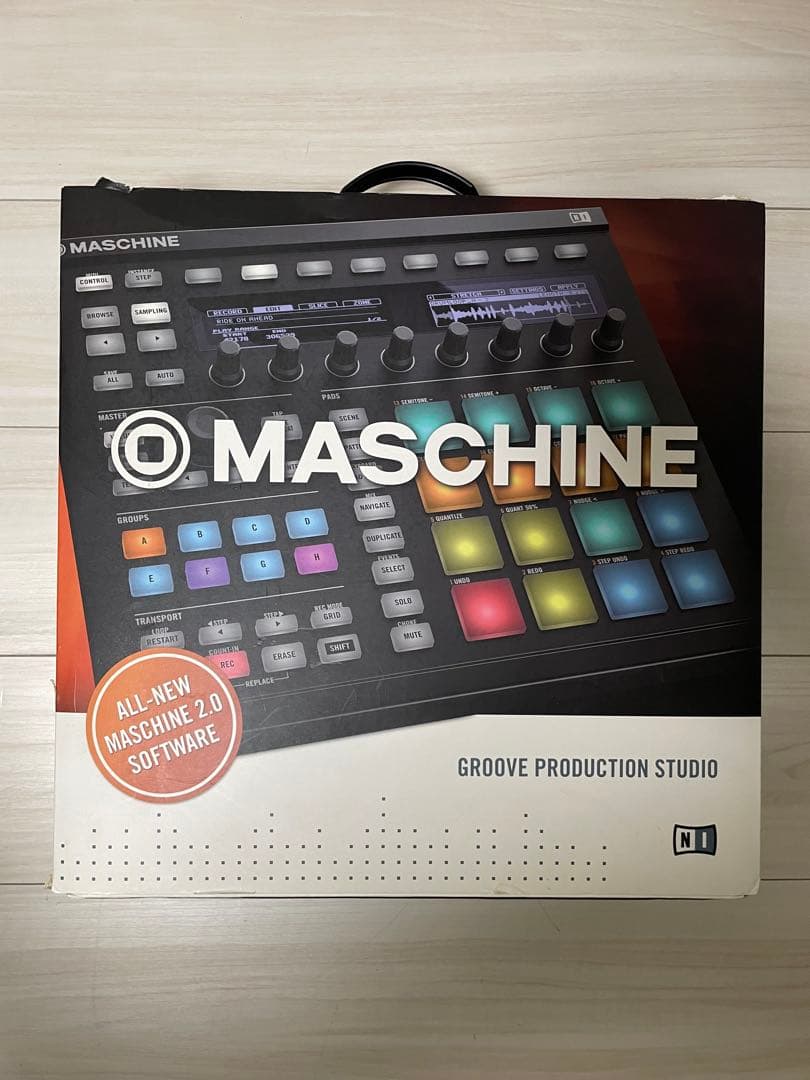 NI Maschine MK2_ライセンス可、ID付