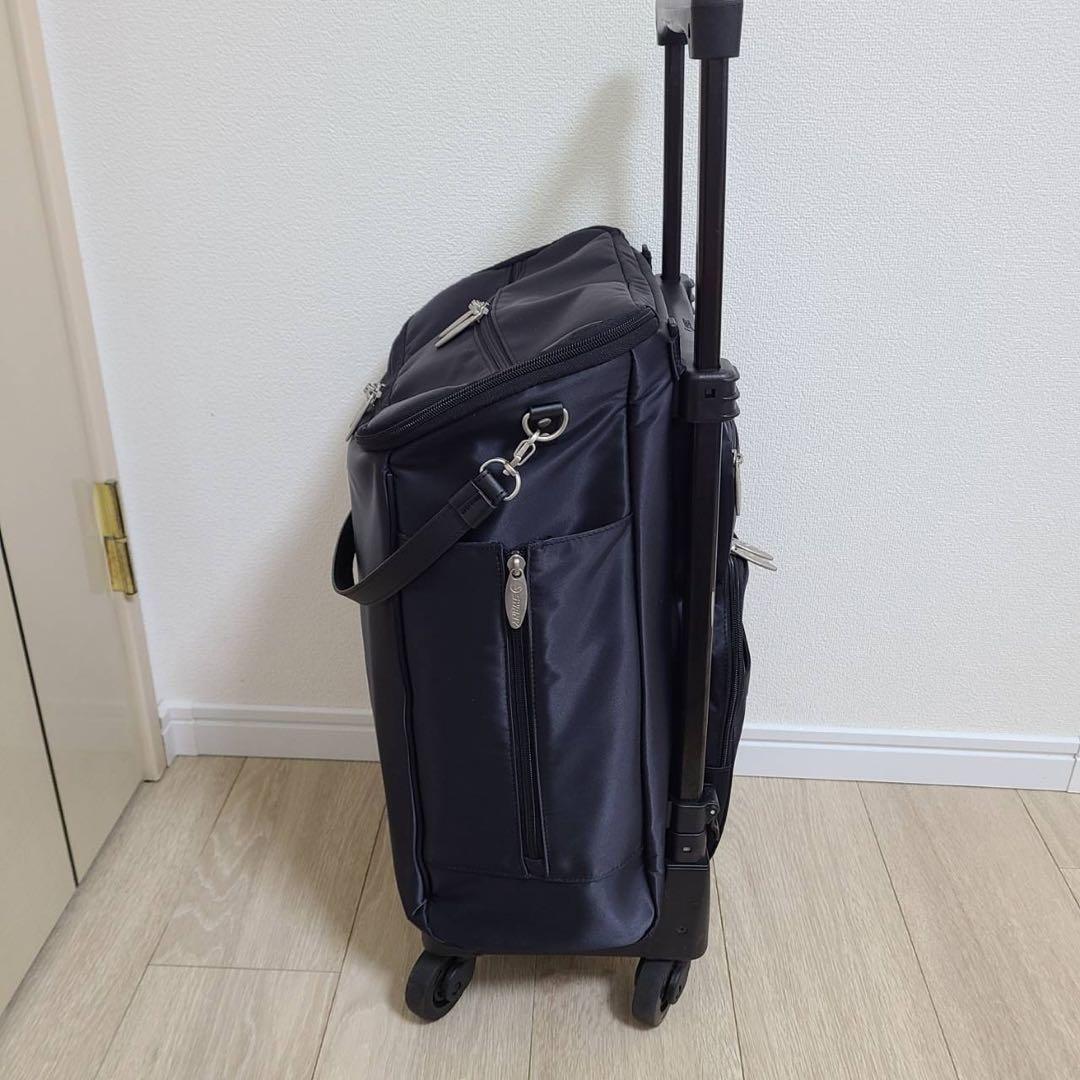 【SWANY】スワニー キャリーバック ウォーキングバッグ ブラック