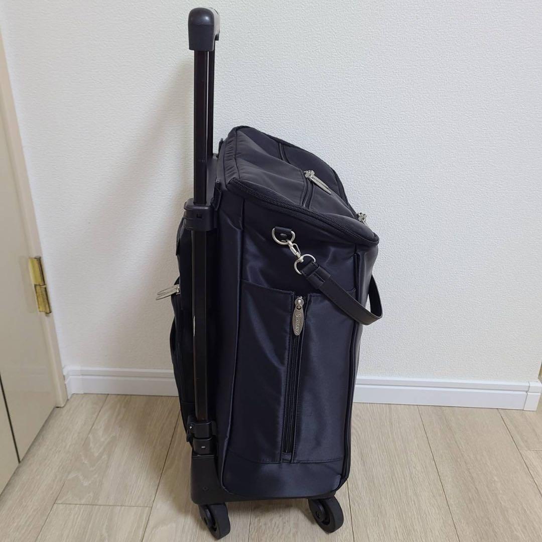 【SWANY】スワニー キャリーバック ウォーキングバッグ ブラック