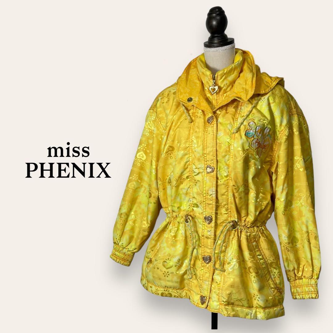 ミスフェニックス /総柄/スキーウェア/スノボード/ウィンタースポーツ/刺繍/L