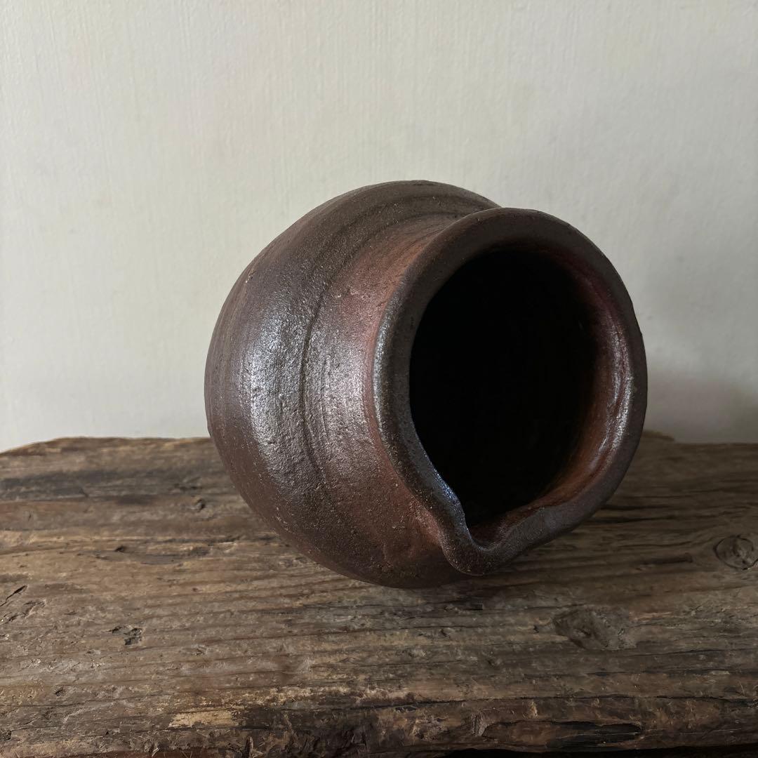 古備前片口壷 .古越前.常滑.丹波.信楽.瀬戸.六古窯　骨董　検:李朝　白磁