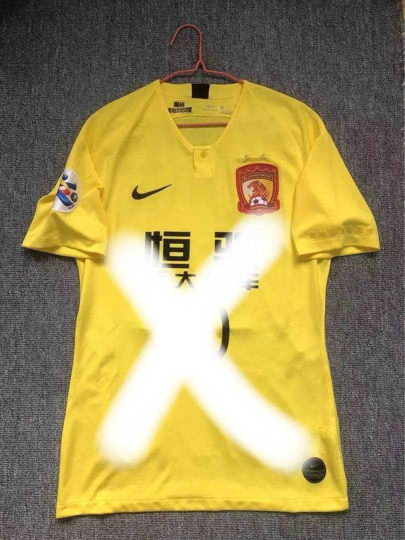 閲覧用⭐︎【選手支給品】広州恒大10番鄭智選手ユニフォームセット6枚