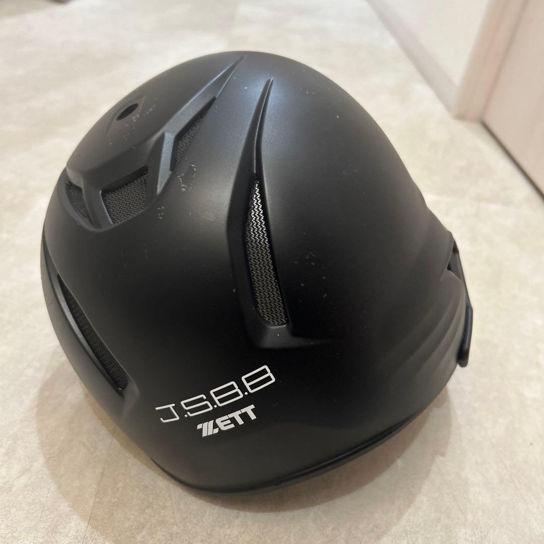 野球　大人軟式用ヘルメット　左打ち用　フェイスガード付