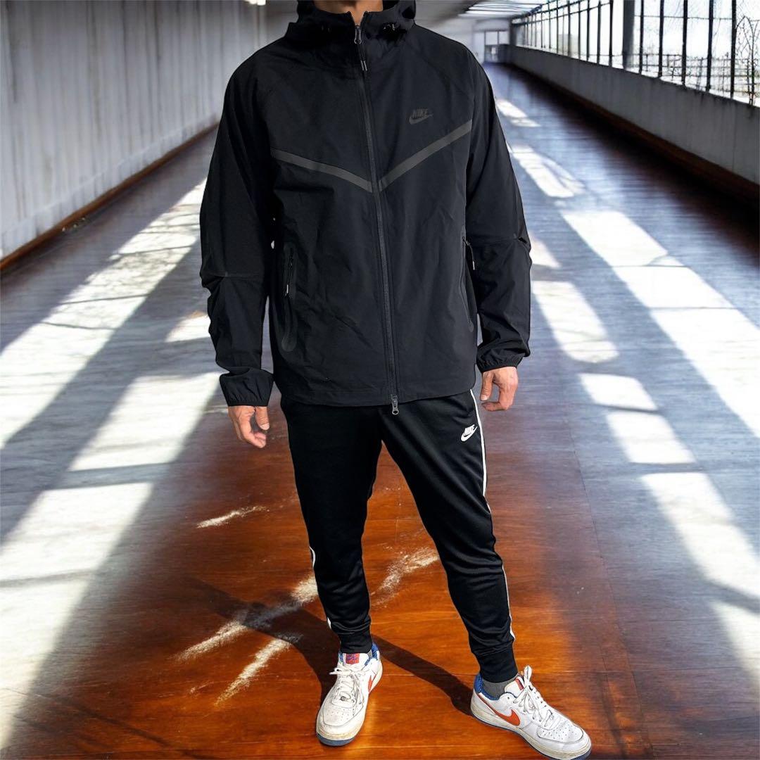 NIKE テックウィンドランナー ウーブンフルジップ ジャケット L(着画あり)