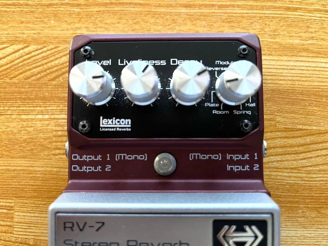 SH Digitech RV-7 ステレオリバーブ