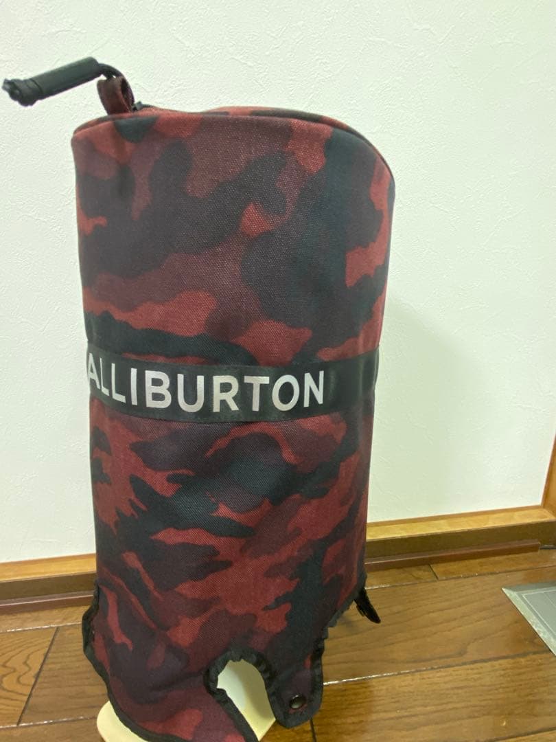 ◽️ ZERO HALLIBURTON キャディバッグ レッドカモ