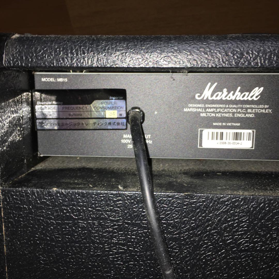 Marshall MB 15 ベース用アンプ