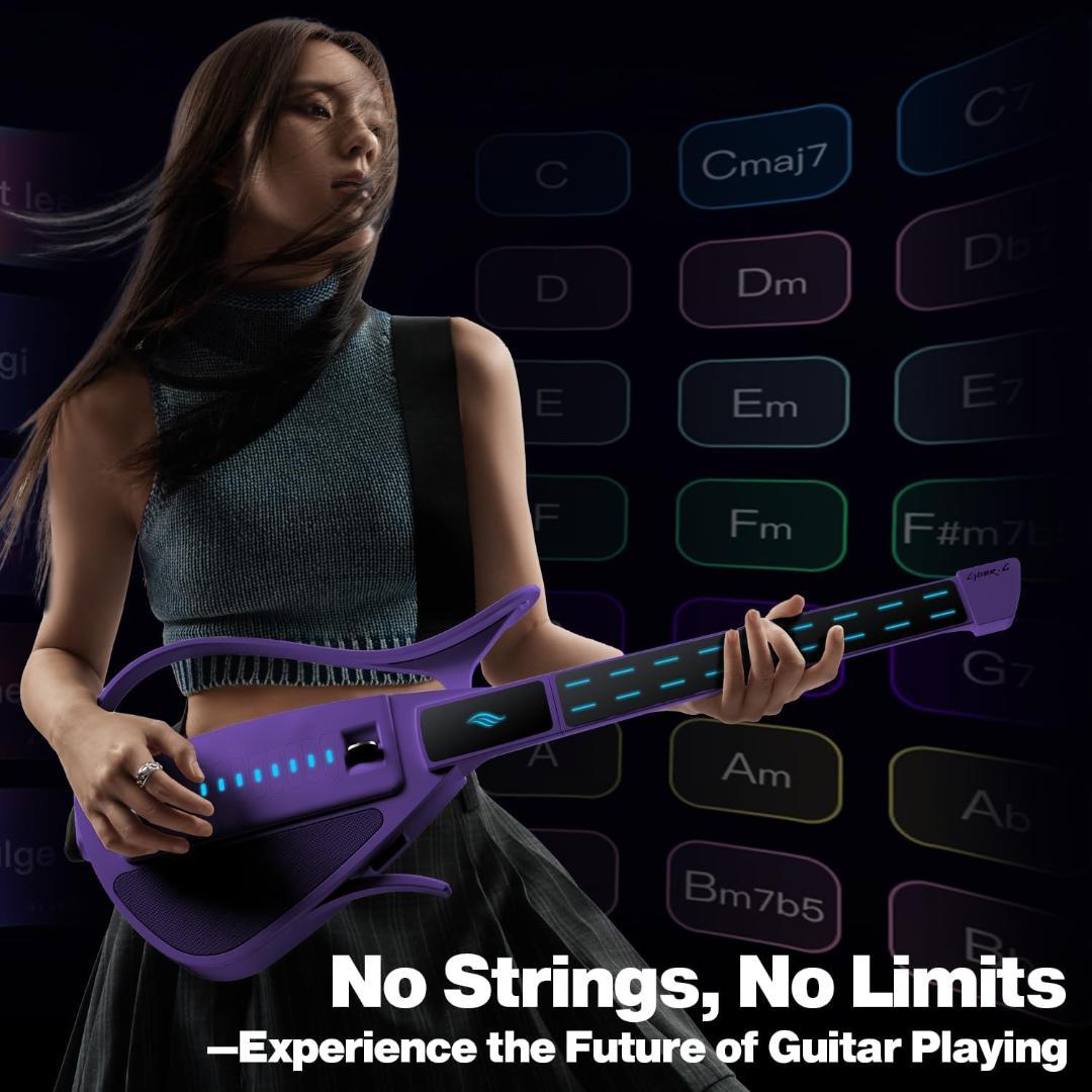 CYBER-G スマートエレキギター 新品未使用 ピンク