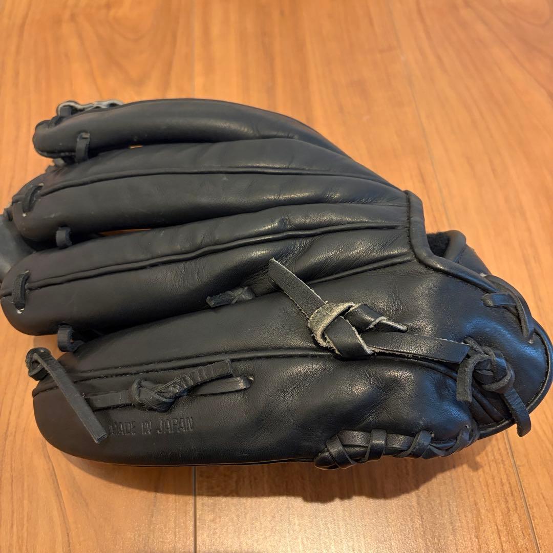 ZETT/ゼット 硬式用オールラウンドモデル グローブ ブラック