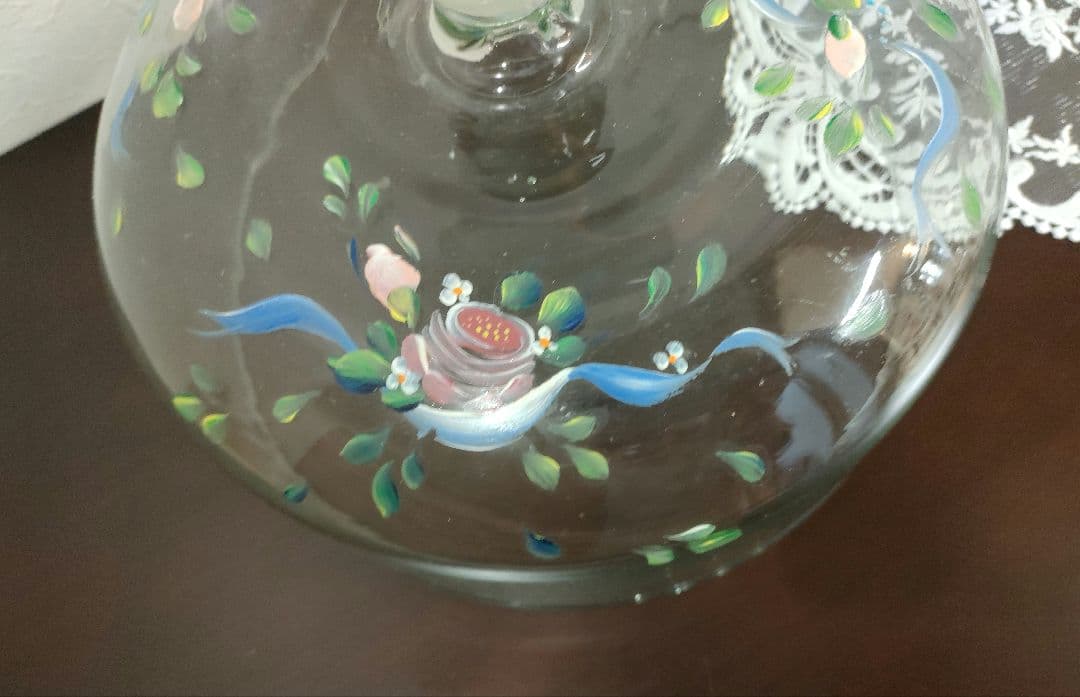 8045:アンティーク・イマン好き!いにしえ✨米国からのゲスト♡硝子ケーキドーム