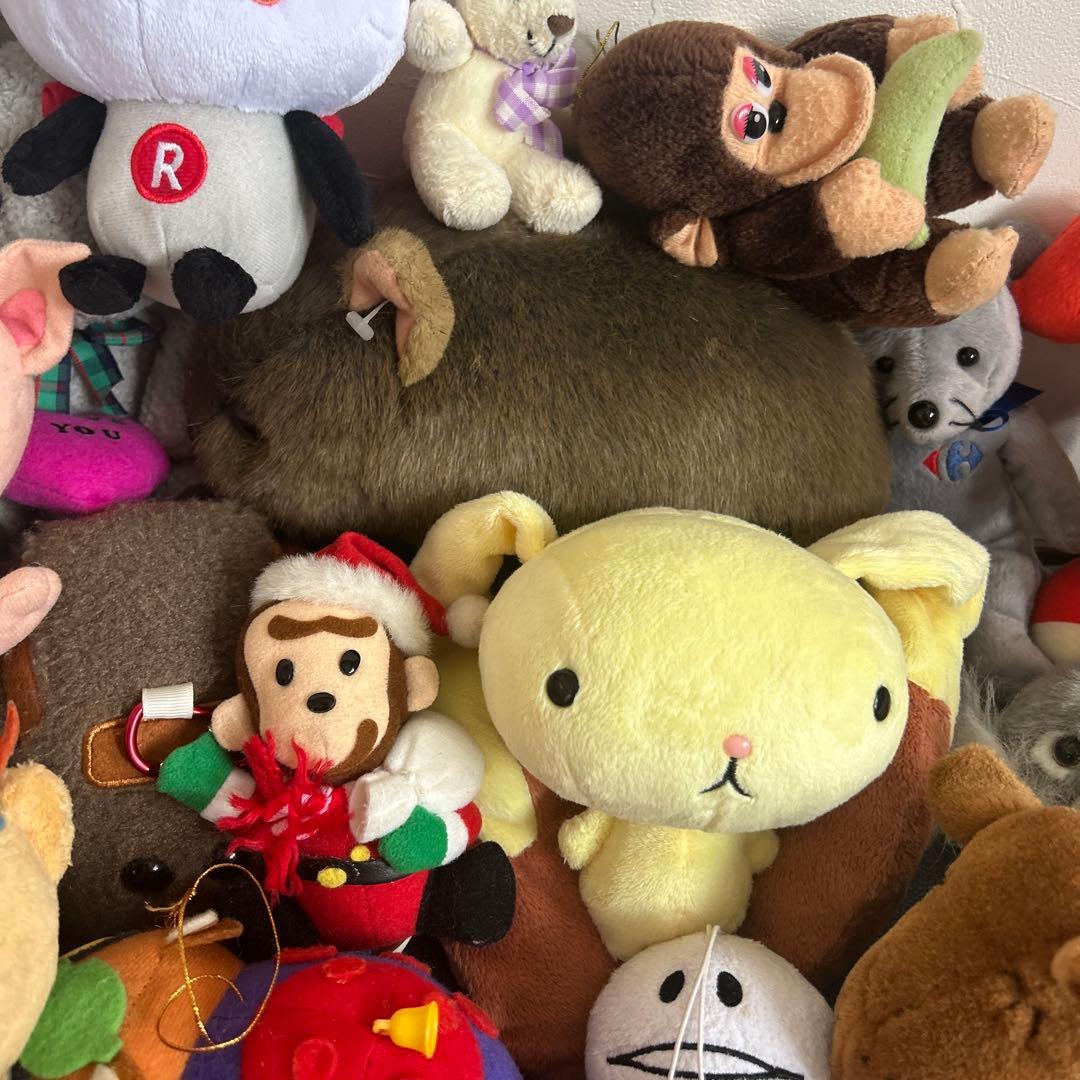 レトロ　ぱらぽぺった ろっぷんぬいぐるみ　モフサンド　にゃんぱいあ　カナヘイ