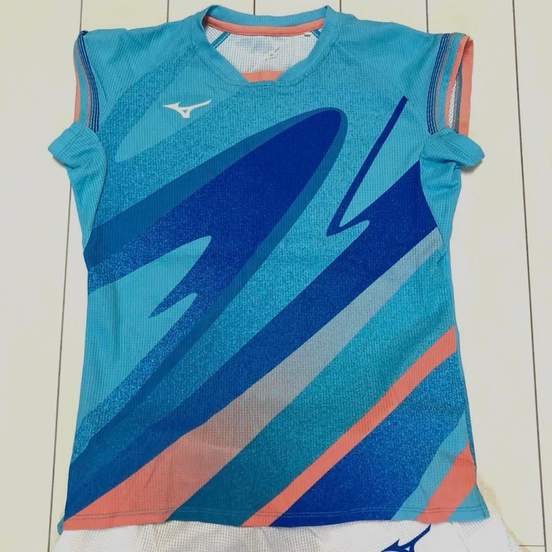 ミズノゲームシャツ、スコート上下セット売り　ソフトテニス