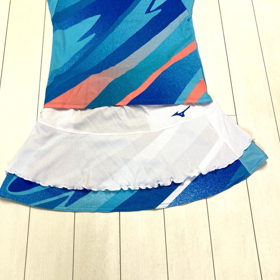 ミズノゲームシャツ、スコート上下セット売り　ソフトテニス