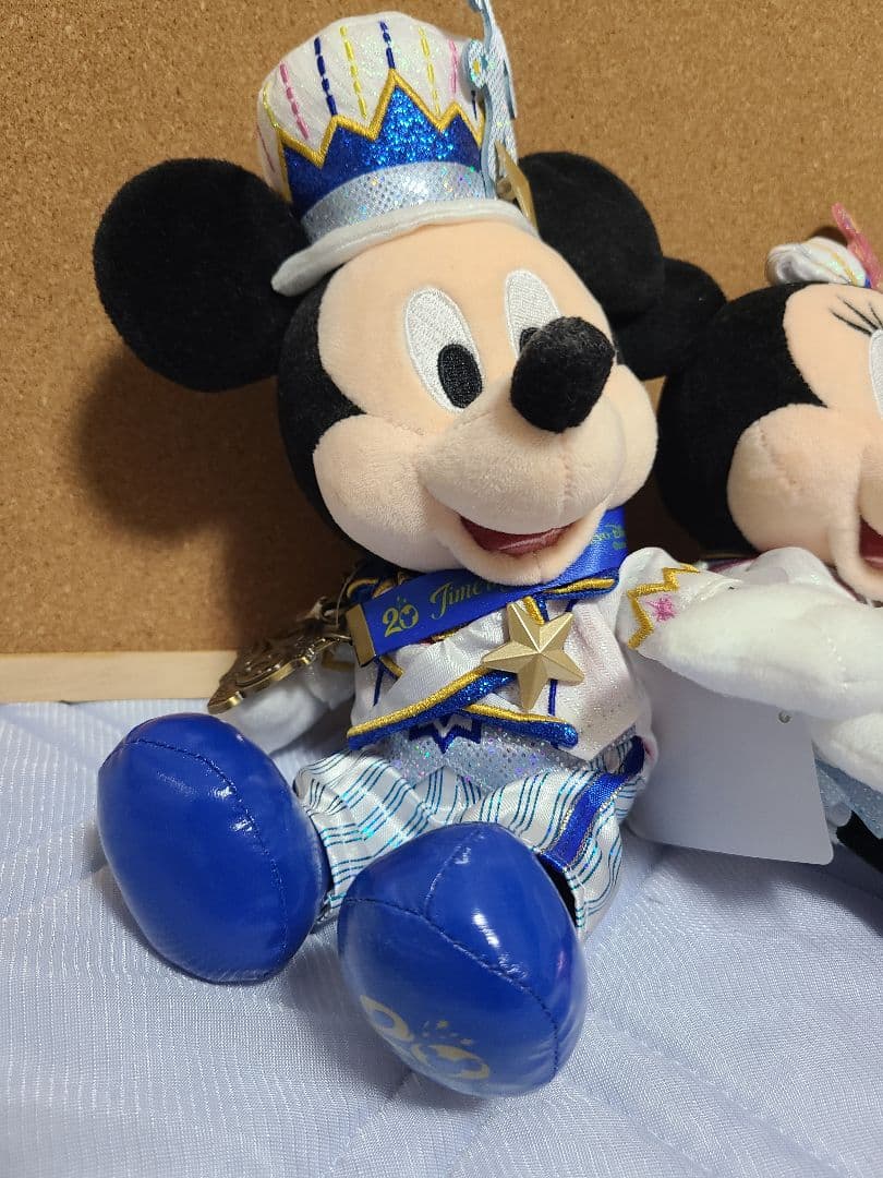 東京ディズニーシー 20周年 ぬいぐるみ タイムトゥシャイン ミッキー ミニー