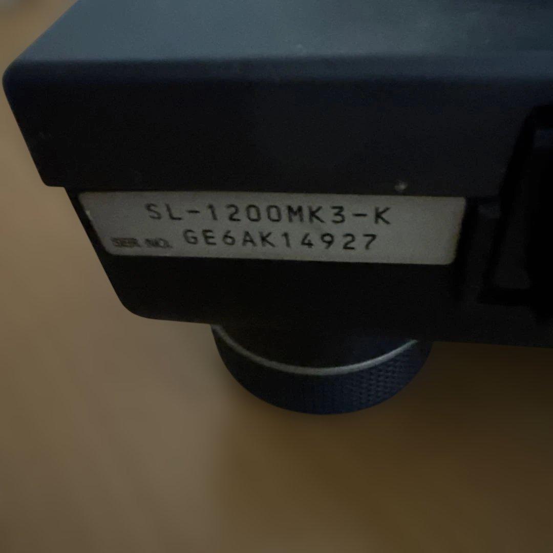 マリンゴールド様　Technics SL-1200 MK3 『美品』