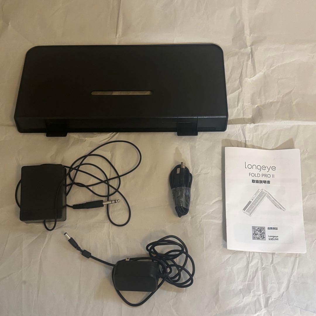 ロンアイ 折り畳み 電子ピアノ FOLD PRO 2 LONGEYE