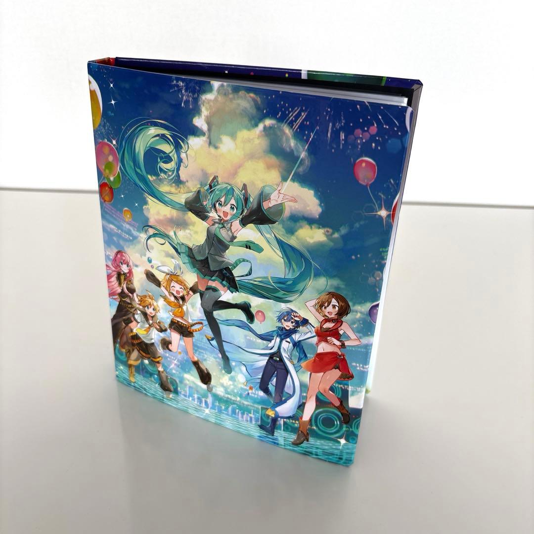 【初音ミク】グラスコレクションファイル＋グラスクロス９枚(未開封)セット