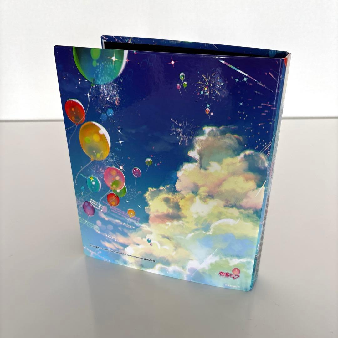 【初音ミク】グラスコレクションファイル＋グラスクロス９枚(未開封)セット