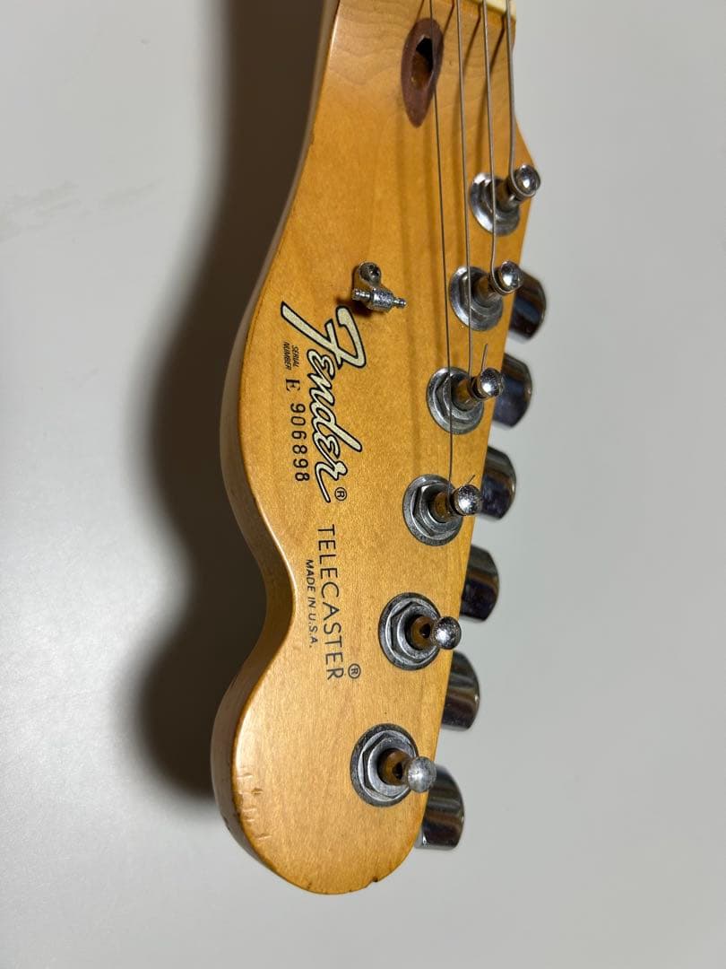 FenderUSA1990年製 Telecaster ナチュラルウッド