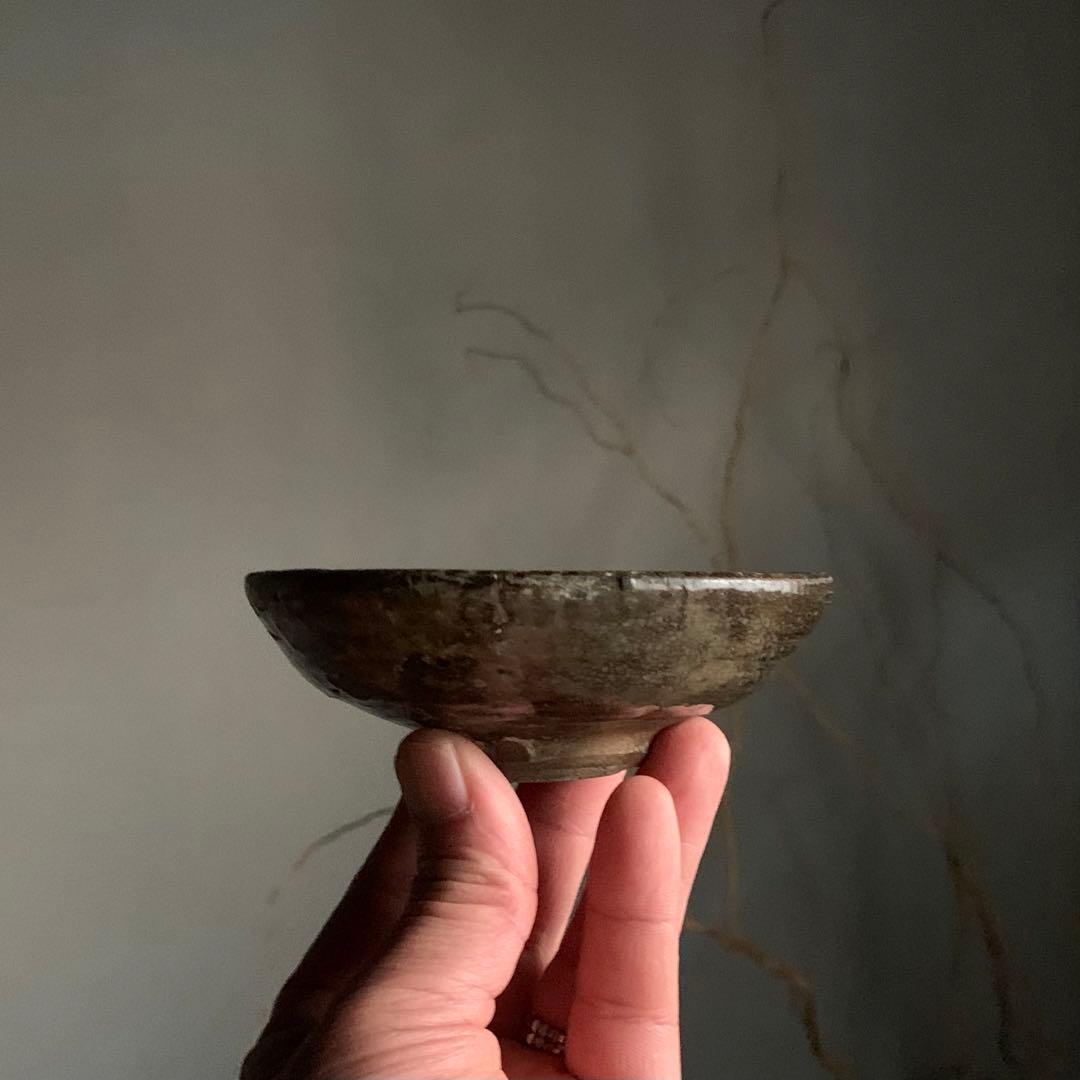 李朝 平盃 朝鮮美術 平杯 古美術 古道具 アンティーク