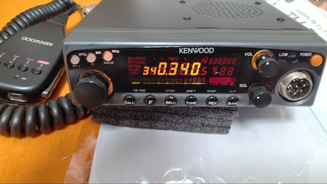 KENWOOD ディユアルバンドTM-702 動作品
