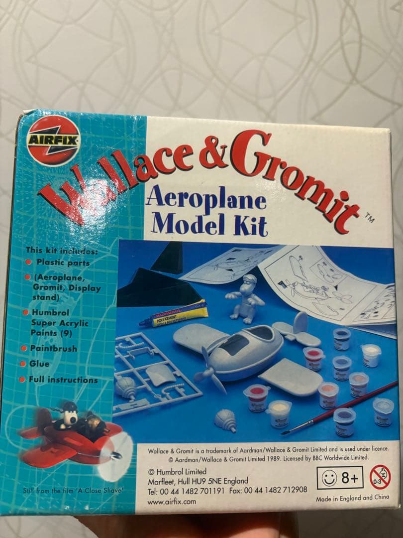 Wallace &Gromitシリーズ(モーターバイク&サイドカー)のプラモデル