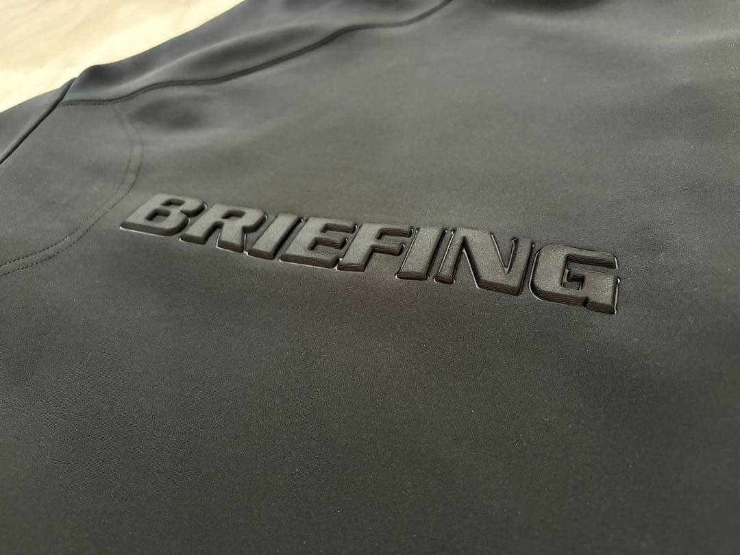 【新品タグ付】BRIEFING 3Dロゴ　ジャケット ブルゾン　ブラック　黒